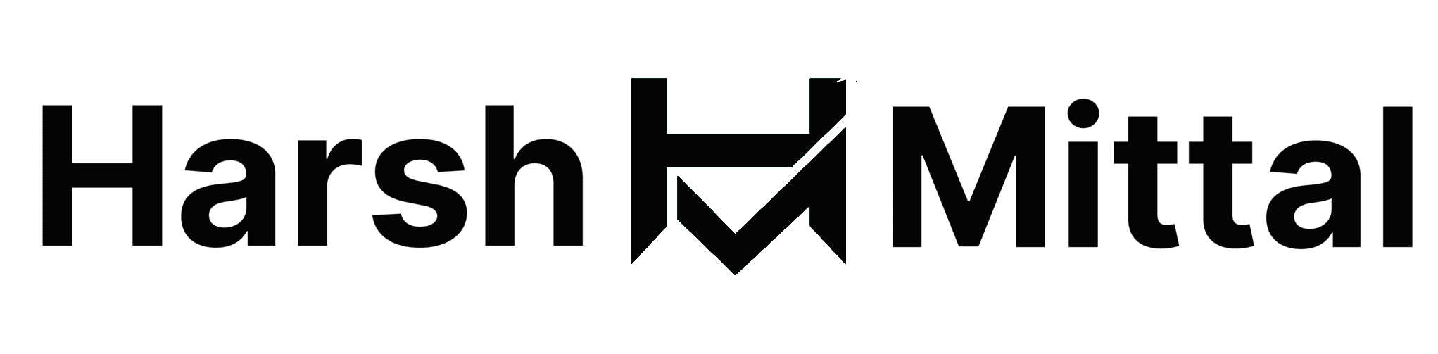 Harsh Mittal Dark Logo