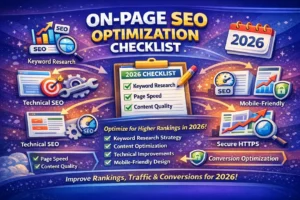 On-Page SEO Optimization Checklist for 2026 - Complete Guide to Higher Rankings