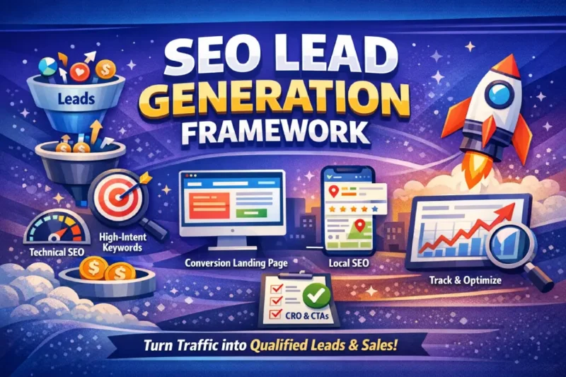 SEO Lead Generation Framework That Converts Fast - Harsh Mittal