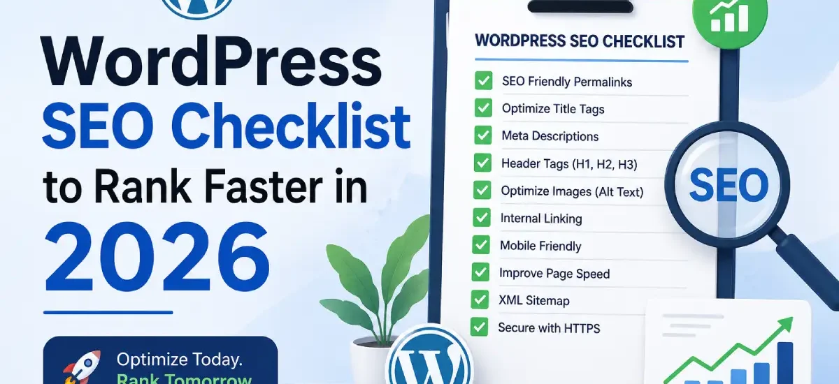 WordPress SEO Checklist to Rank Faster in 2026