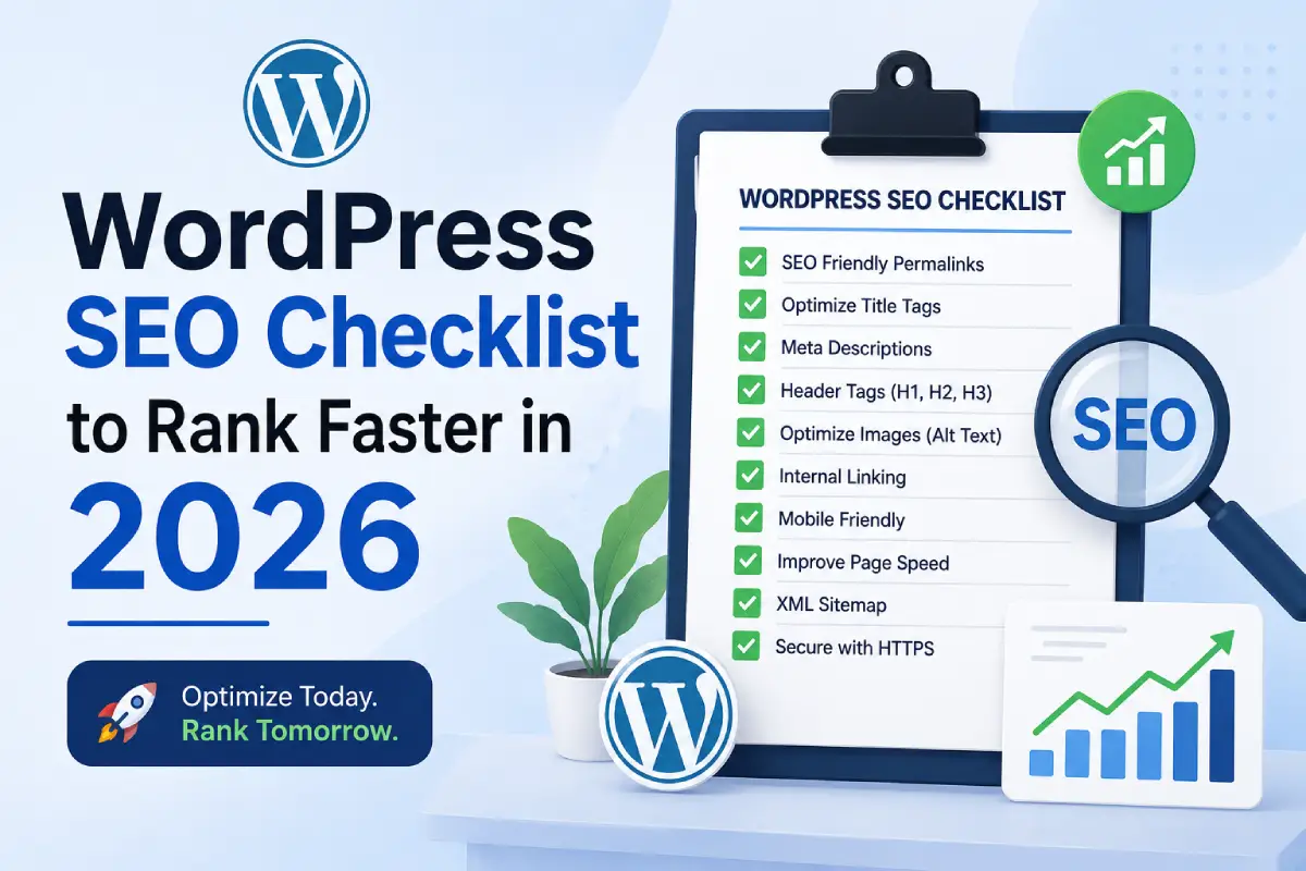 WordPress SEO Checklist to Rank Faster in 2026