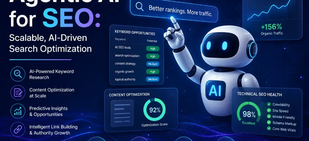 Agentic AI for SEO_ Scalable, AI-Driven Search Optimization