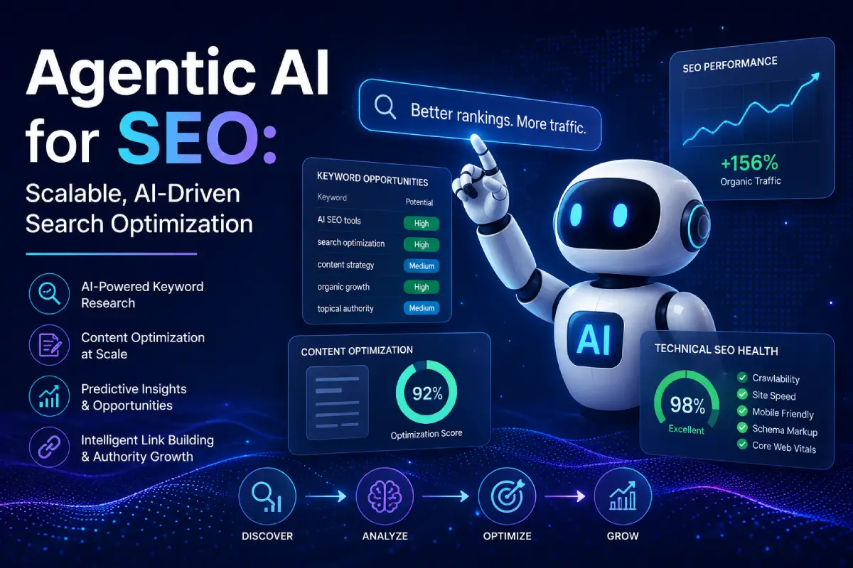 Agentic AI for SEO_ Scalable, AI-Driven Search Optimization
