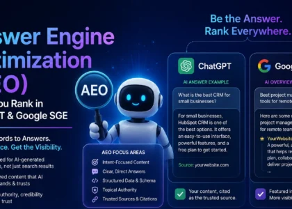 How Answer Engine Optimization (AEO) Helps You Rank in ChatGPT & Google SGE